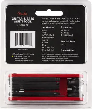 Fender Gitár/basszusgitár, szerszámkészlet