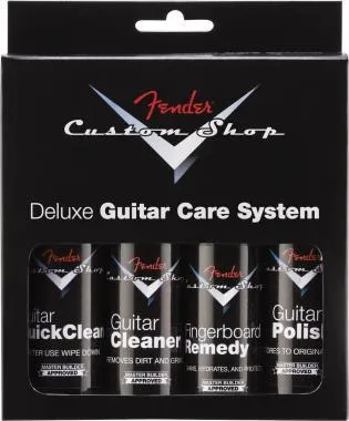 Fender Custom Shop Deluxe, 4db-os gitárápoló szett
