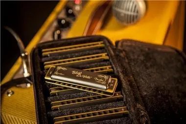 Fender Blues DeVille Harmonica, 7db-os szájharmonika szett tokkal