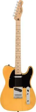 Squier Affinity Series Telecaster,juhar fogólap,fekete koptató, Butterscotch Blonde,elektromos gitár