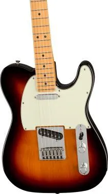 Fender Player Plus Telecaster, juhar fogólap, 3 színű sunburst, elektromos gitár