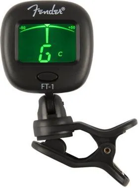 Fender FT-1 Pro Clip-On, fekete, hangológép