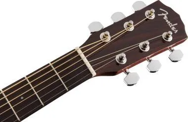 Fender CC-140SCE Concert, diófa fogólap, natúr, tokkal, elektro-akusztikus gitár