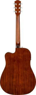 Fender CD-140SCE Dreadnought, Diófa fogólap, Sunburst, tokkal, elektro-akusztikus gitár