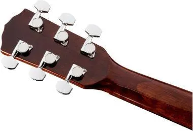 Fender CD-140SCE Dreadnought, diófa fogólap, mahagóni, tokkal, elektro-akusztikus gitár