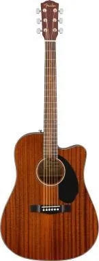 Fender CD-60SCE Dreadnought, diófa fogólap, mahagóni, elektro-akusztikus gitár