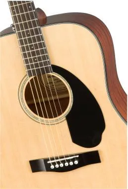 Fender CD-60S Dreadnought, diófa fogólap, natúr, akusztikus gitár