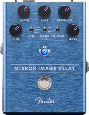 Fender efekt pedál Mirror Image Delay, zpoždění, stereo