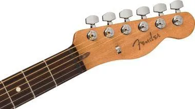 Fender Acoustasonic® Player Telecaster, rózsafa fogólap, Arctic White, elektro-akusztikus gitár