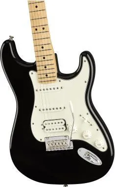 Fender Player Stratocaster HSS, juhar fogólap, fekete, elektromos gitár
