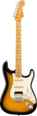 Fender JV Modified 50s Stratocaster MN, juhar fogólap, fehér koptató, Sunburst elektromos gitár