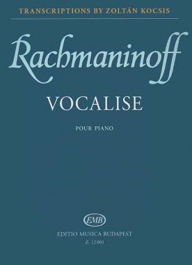 EMB Vocalise, noty pro klávesové nástroje