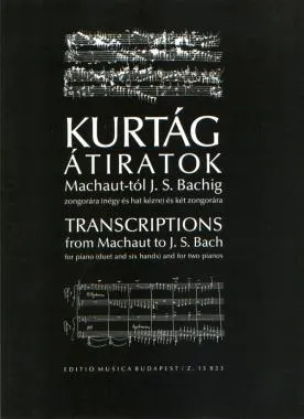 EMB 13823 Átiratok Machaut-tól J. S. Bachig - kotta