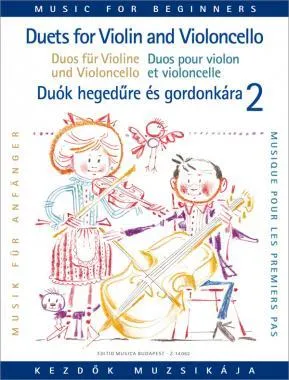 EMB 14062 Duók hegedűre és gordonkára 2. - kotta
