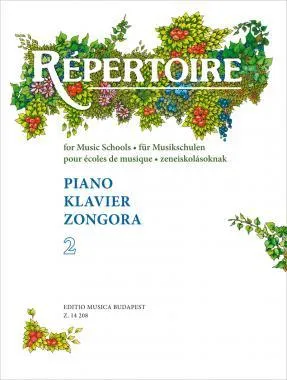 EMB 14208 Repertoire zeneiskolásoknak - Zongora 2. - kotta