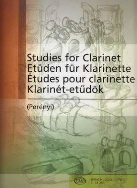 EMB 14300 Klarinét-etűdök - kotta