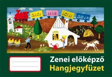 EMB 20014 Zenei előképző - Hangjegyfüzet - kotta