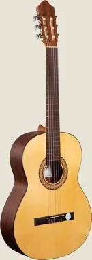 Camps SONSATINS klasszikus gitár, 4/4-es méret, tömör lucfenyő fedlap, babérfa fogólap, matt natúr szín