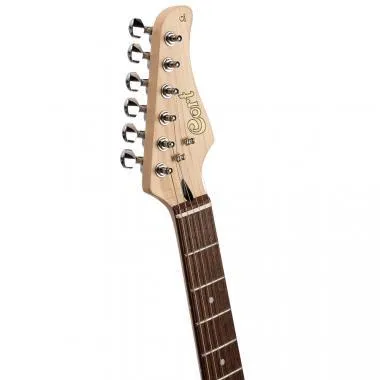 Cort Co-G250-SVM elektromos gitár, hársfa test, 6 húros, jobb kezes, Silver Metallic színben