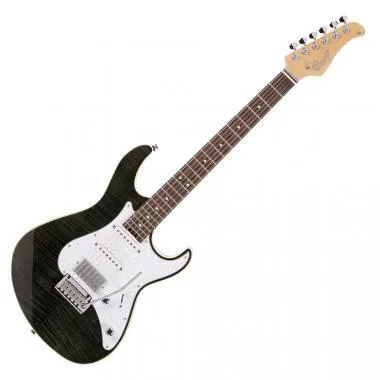 Cort Co-G280Select-TBK elektromos gitár, 6 húros, jobb kezes, égrefa test, Trans Black színben