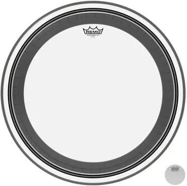 Remo PR-1322-00 Powerstroke Pro átlátszó nagydobbőr, 22