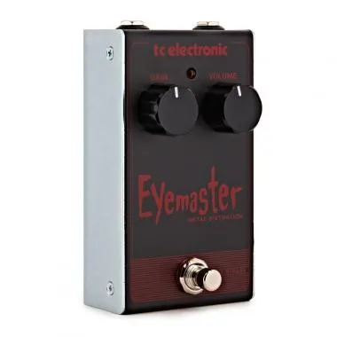TC Electronic EYEMASTER METAL DISTORTION metal torzító pedál, analóg áramkörrel
