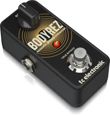 TC Electronic BodyRez akusztikus gitár hangszedő enhancer effektpedál