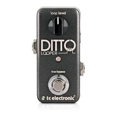 TC Electronic Ditto Looper intuitív looper pedál 5 perces loop idővel, Analog-Dry-Through-val és True Bypass-szal
