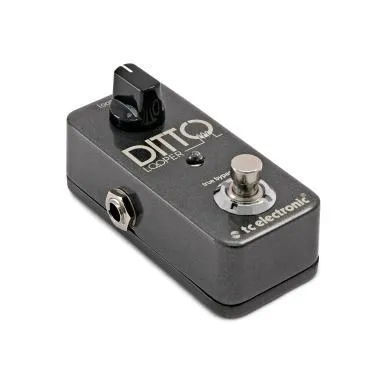 TC Electronic Ditto Looper intuitív looper pedál 5 perces loop idővel, Analog-Dry-Through-val és True Bypass-szal