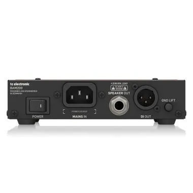 TC Electronic BAM200 ultra-kompakt 200 wattos basszusgitár erősítőfej