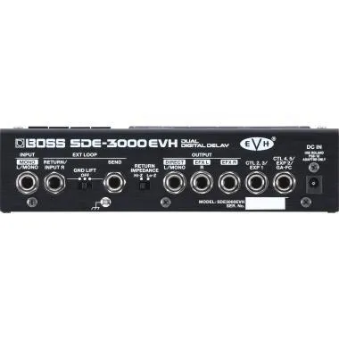 BOSS SDE-3000EVH Dual Digital Delay EVH Signature effekt, Eddie Van Halen hangzás