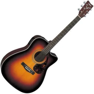 Yamaha FX 370C Tobacco Brown Sunburst elektro-akusztikus gitár