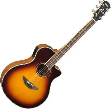 Yamaha APX 700II Brown Sunburst elektro-akusztikus gitár
