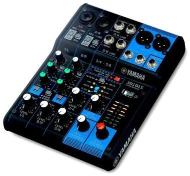 Yamaha Keverpult MG06X, analogový, 6 kanálů, efektový procesor