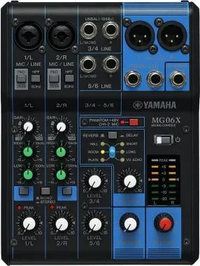 Yamaha MG06X analóg keverő