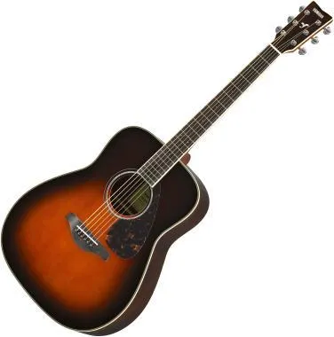 Yamaha FG830 Tobacco Brown Sunburst akusztikus gitár