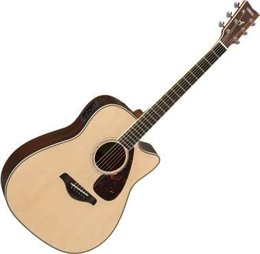 Yamaha FGX830C Natural elektro-akusztikus gitár