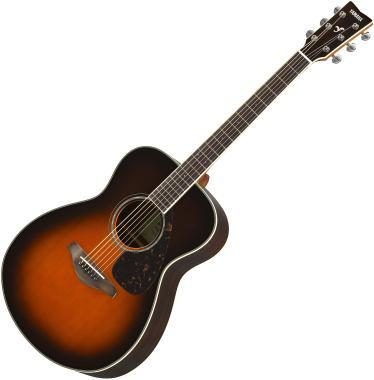 Yamaha Dreadnought akustická kytara, Tobacco Brown Sunburst