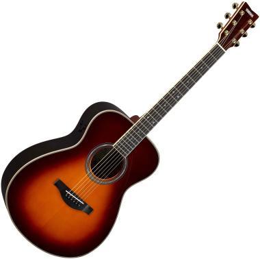 Yamaha elektroakustická kytara LS-TA TransAcoustic, hnědý sunburst