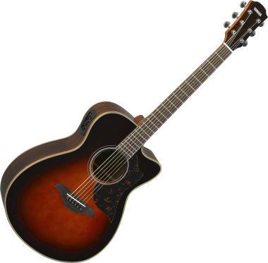 Yamaha elektroakustická kytara AC1R II ARE, dreadnought, Tobacco Brown Sunburst