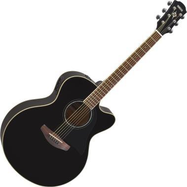 Yamaha CPX600 elektroakustická kytara, dreadnought, černá