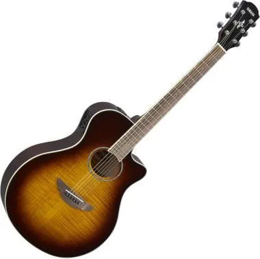 Yamaha APX600FM Tobacco Brown Sunburst elektro-akusztikus gitár