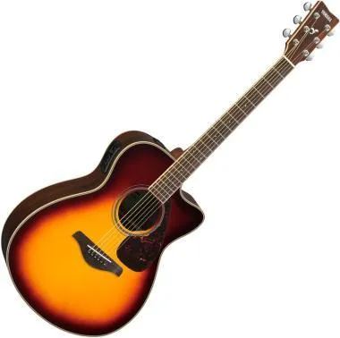 Yamaha FSX820CBSII Brown Sunburst elektro-akusztikus gitár