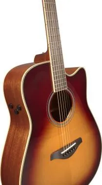 TransAcoustic Brown Sunburst elektro-akusztikus gitár