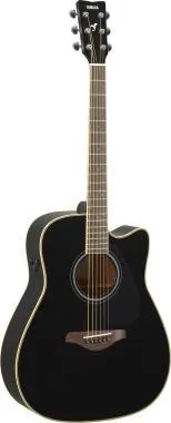 Yamaha FGC-TA TransAcoustic Black elektro-akusztikus gitár