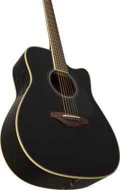 Yamaha FGC-TA TransAcoustic Black elektro-akusztikus gitár
