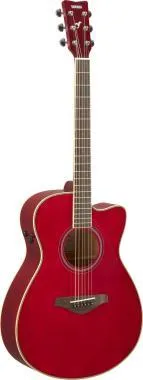 Yamaha FSC-TA TransAcoustic Ruby Red elektro-akusztikus gitár