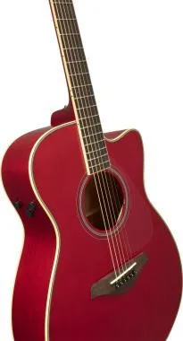 Yamaha FSC-TA TransAcoustic Ruby Red elektro-akusztikus gitár