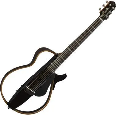 Yamaha SLG-200S II Translucent Black fémhúros Silent gitár