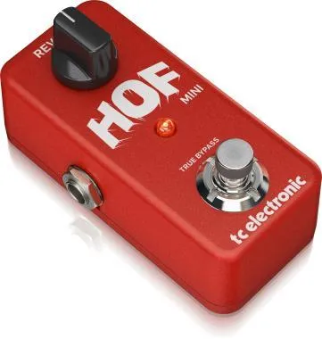 TC Electronic HOF Mini Reverb TonePrint kompatibilis ultra-kompakt zengető pedál